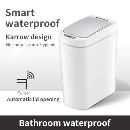 Waterproof smart sensor trash can